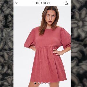 NWT F21 Textured Mini Dress